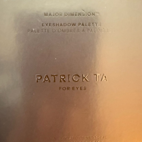 NIB! Patrick Ta Major Dimension Eyeshadow Palette - Picture 5 of 6